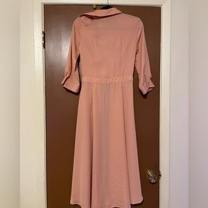 boohoo long sheer maxi blouse